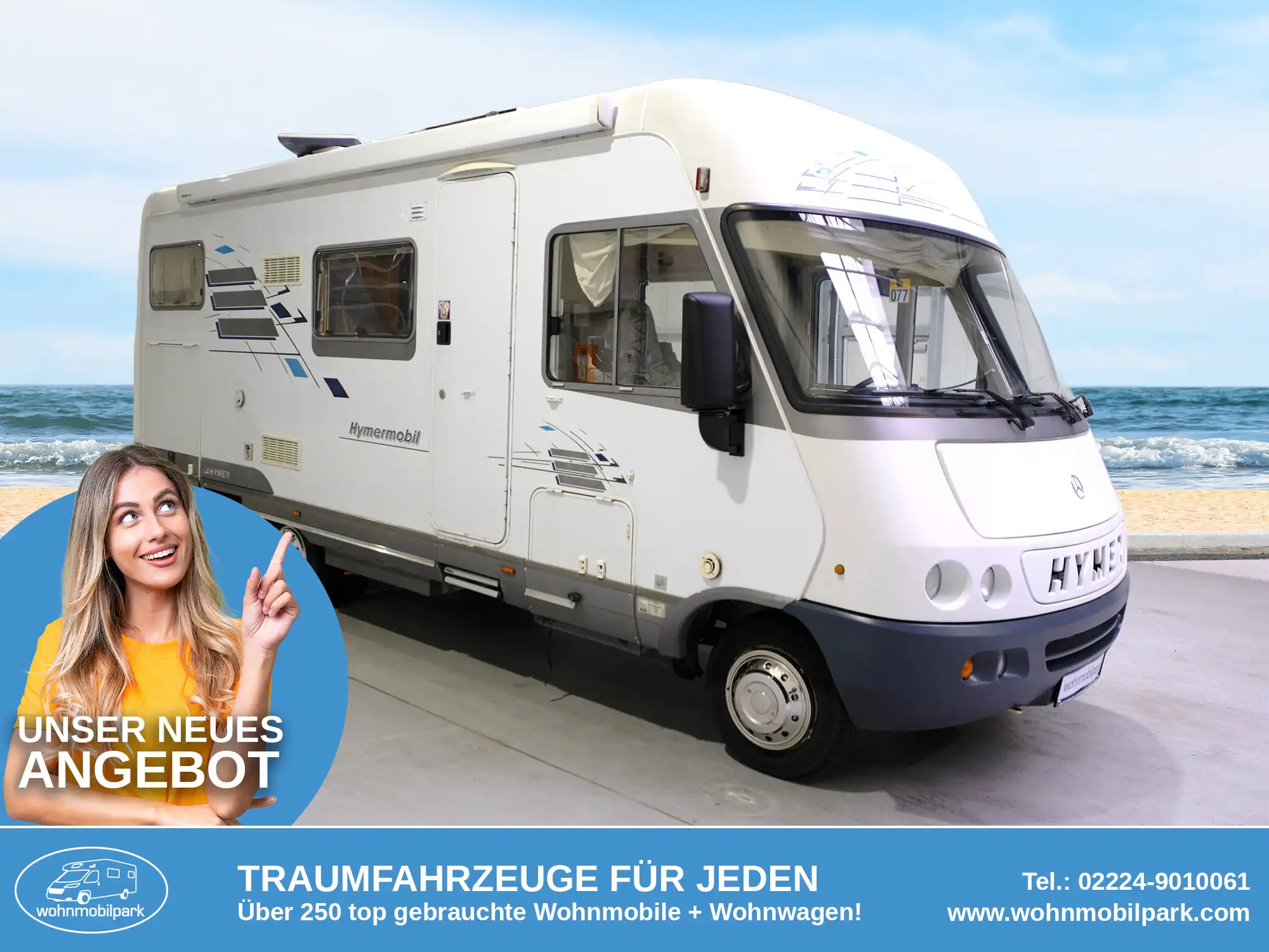 HYMER-ERIBA S 660 Integrierter gebraucht kaufen in Bad Honnef